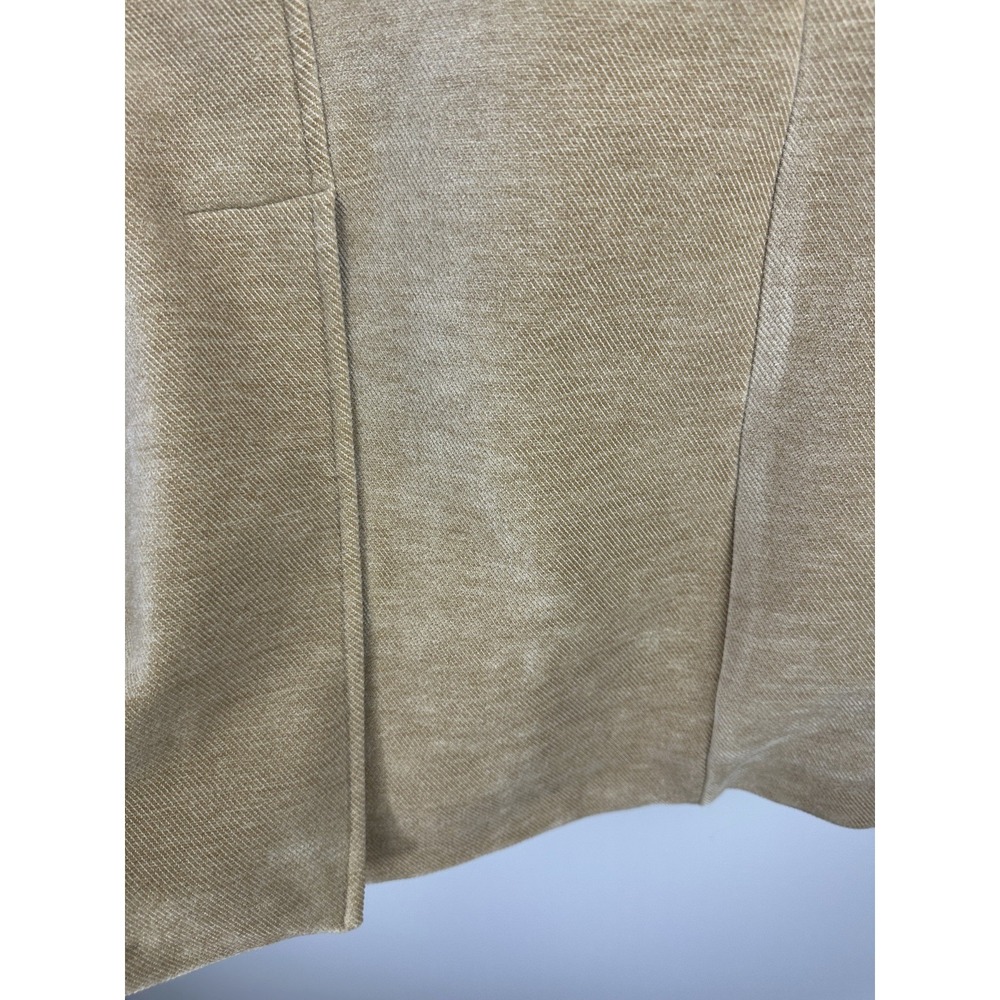 Paisley & Gray Mens XL Tan Soft Ribbed Knit Sport Coat Blazer Slim Fit *Flawed* - Picture 9 of 16